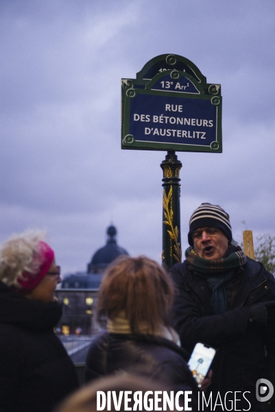 Inauguration de la rue David-Bowie