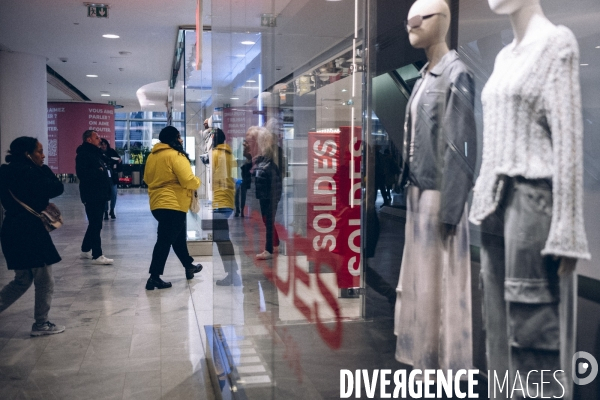 Lancement des soldes d hiver