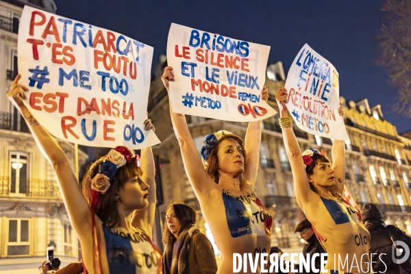 Rassemblement feministe contre l’impunite en matiere de violences sexistes et sexuelles