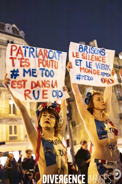 Rassemblement feministe contre l’impunite en matiere de violences sexistes et sexuelles