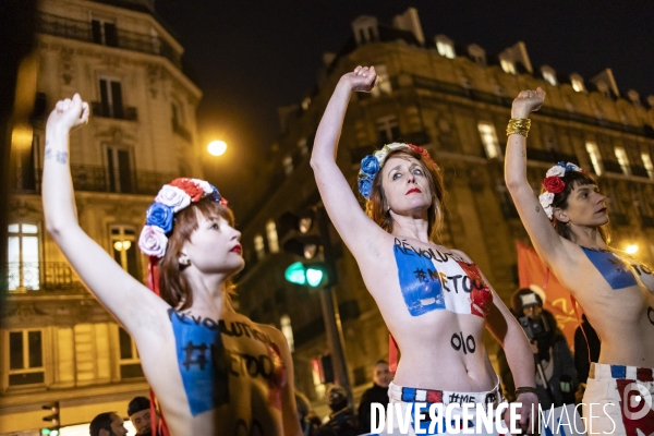 Rassemblement feministe contre l’impunite en matiere de violences sexistes et sexuelles