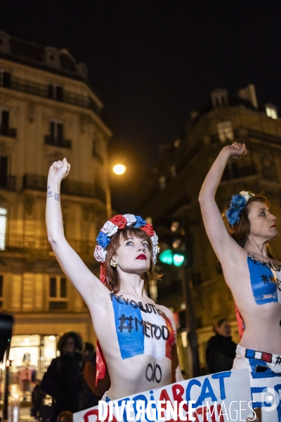 Rassemblement feministe contre l’impunite en matiere de violences sexistes et sexuelles