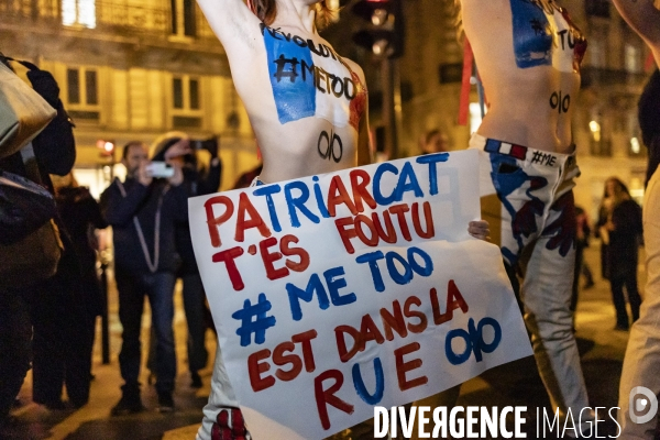 Rassemblement feministe contre l’impunite en matiere de violences sexistes et sexuelles