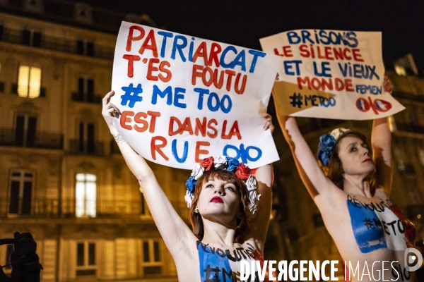Rassemblement feministe contre l’impunite en matiere de violences sexistes et sexuelles