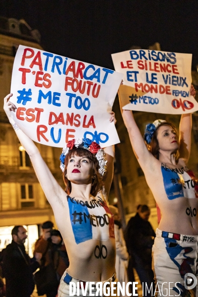 Rassemblement feministe contre l’impunite en matiere de violences sexistes et sexuelles