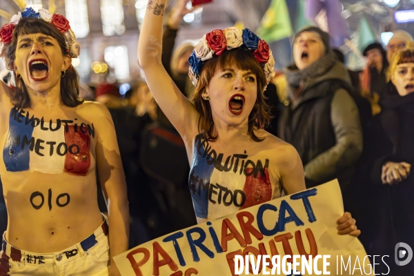 Rassemblement feministe contre l’impunite en matiere de violences sexistes et sexuelles