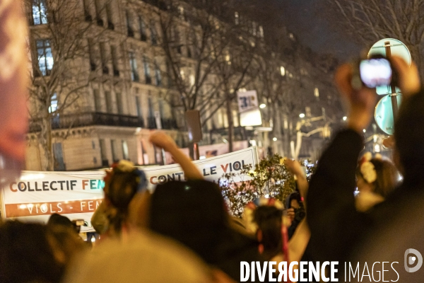 Rassemblement feministe contre l’impunite en matiere de violences sexistes et sexuelles