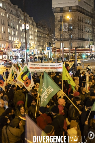 Rassemblement feministe contre l’impunite en matiere de violences sexistes et sexuelles