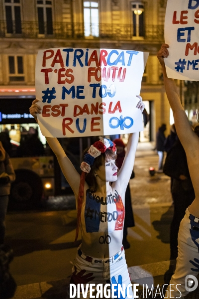 Rassemblement feministe contre l’impunite en matiere de violences sexistes et sexuelles