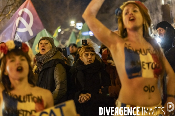 Rassemblement feministe contre l’impunite en matiere de violences sexistes et sexuelles