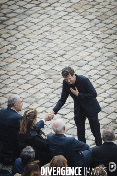 Hommage national à Jean-Paul Belmondo aux Invalides