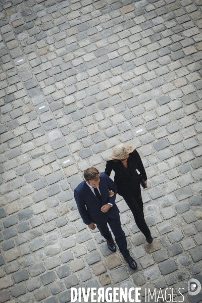 Hommage national à Jean-Paul Belmondo aux Invalides