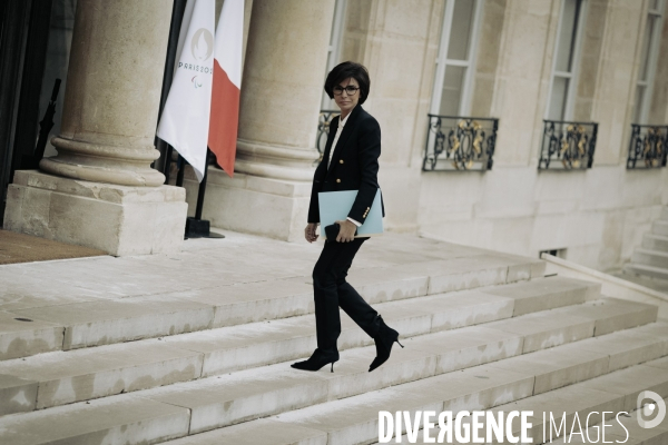 1er conseil des ministres du gouvernement Attal.