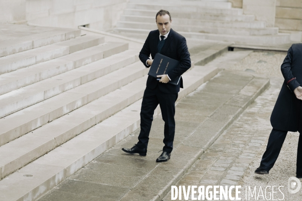 1er conseil des ministres du gouvernement Attal.