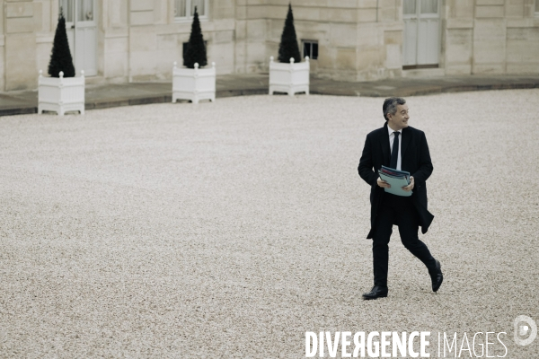 1er conseil des ministres du gouvernement Attal.