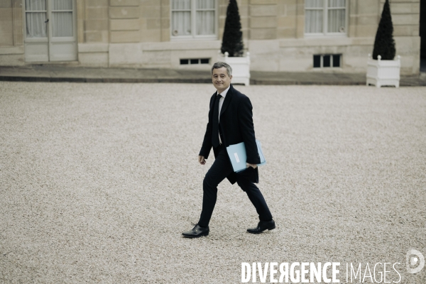 1er conseil des ministres du gouvernement Attal.