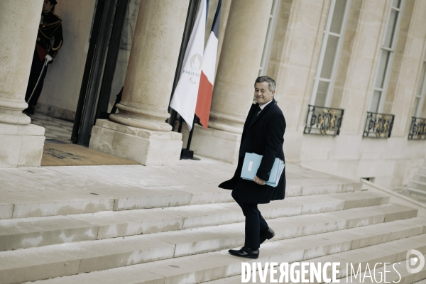 1er conseil des ministres du gouvernement Attal.