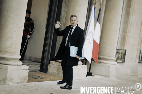 1er conseil des ministres du gouvernement Attal.