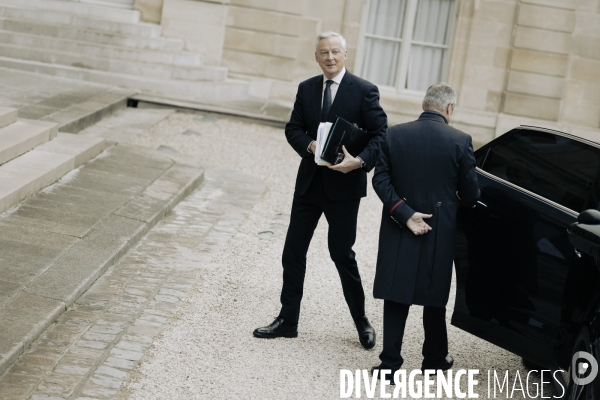 1er conseil des ministres du gouvernement Attal.