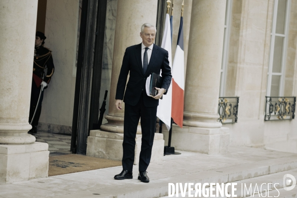 1er conseil des ministres du gouvernement Attal.