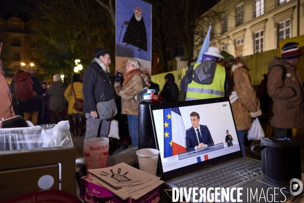 Sans-abri du campement Solférino