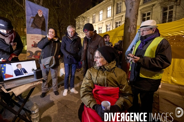 Sans-abri du campement Solférino