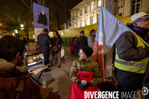 Sans-abri du campement Solférino