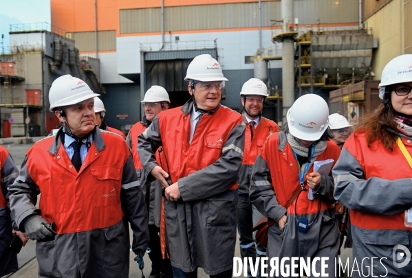Déplacement de Bruno Le Maire et de Christophe Béchudans le nord consacré à la décarbonation