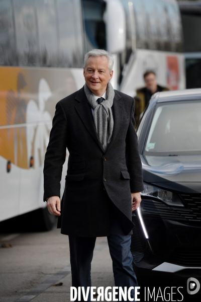 Déplacement de Bruno Le Maire et de Christophe Béchudans le nord consacré à la décarbonation