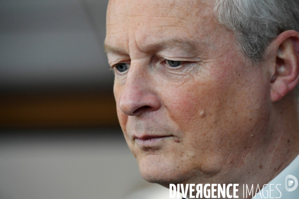 Déplacement de Bruno Le Maire et de Christophe Béchudans le nord consacré à la décarbonation