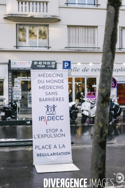 Manifestation des medecins diplomes etrangers