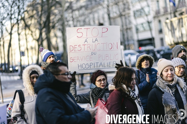 Manifestation des medecins diplomes etrangers