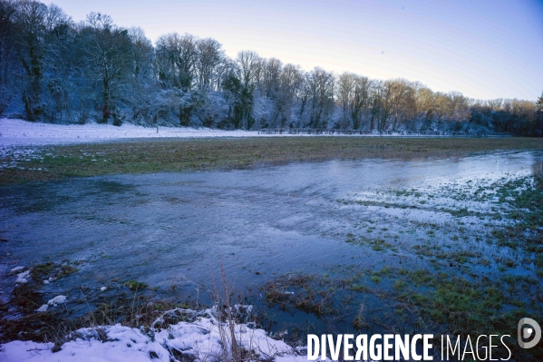 Vallée de la Risle ,c’est l’hiver