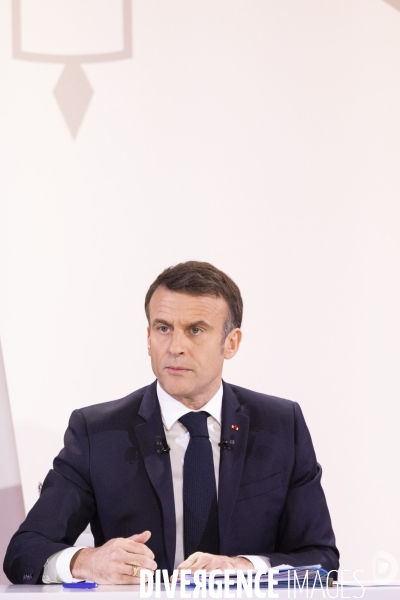Conférence de presse d’Emmanuel Macron