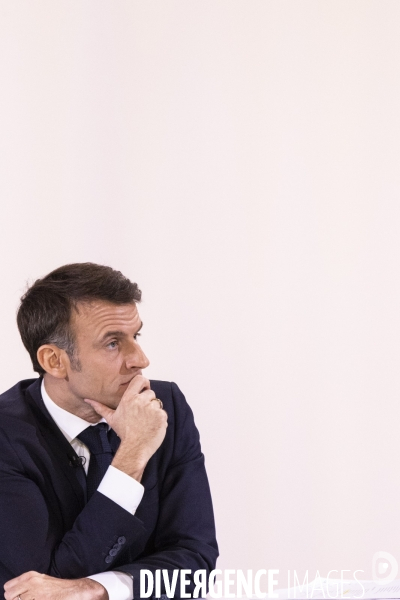Conférence de presse d’Emmanuel Macron