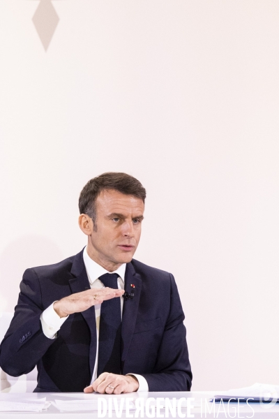 Conférence de presse d’Emmanuel Macron