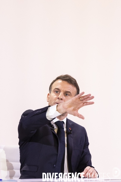 Conférence de presse d’Emmanuel Macron
