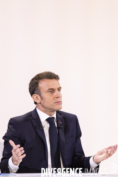 Conférence de presse d’Emmanuel Macron