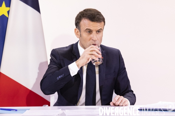 Conférence de presse d’Emmanuel Macron