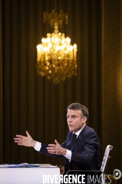 Conférence de presse d’Emmanuel Macron