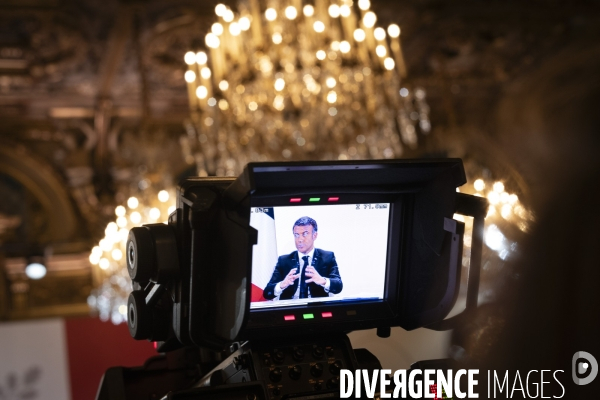 Conférence de presse d’Emmanuel Macron