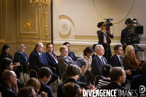 Conférence de presse d’Emmanuel Macron
