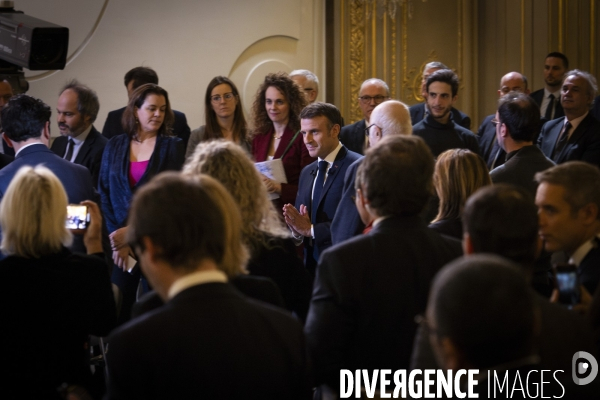 Conférence de presse d’Emmanuel Macron