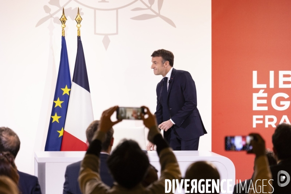 Conférence de presse d’Emmanuel Macron