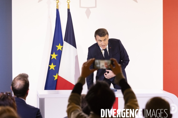 Conférence de presse d’Emmanuel Macron