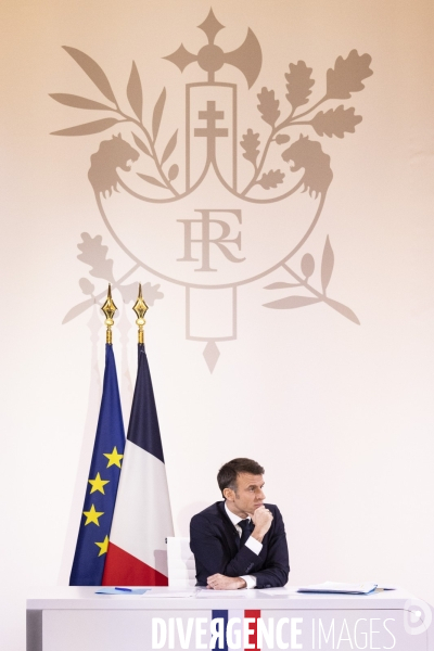 Conférence de presse d’Emmanuel Macron