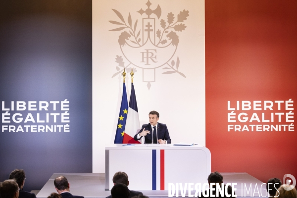 Conférence de presse d’Emmanuel Macron
