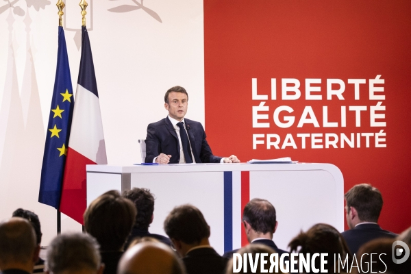 Conférence de presse d’Emmanuel Macron