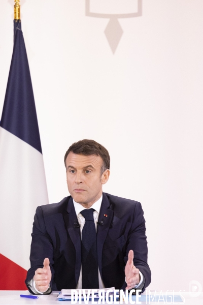 Conférence de presse d’Emmanuel Macron
