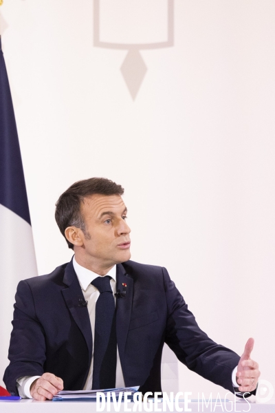 Conférence de presse d’Emmanuel Macron